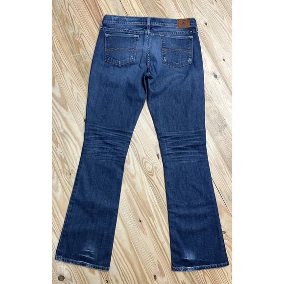 Lucky Brand Jeans Women’s 8 29 Low Rise Zoe Boot Cut Dark Wash Stretch - Picture 2 of 7